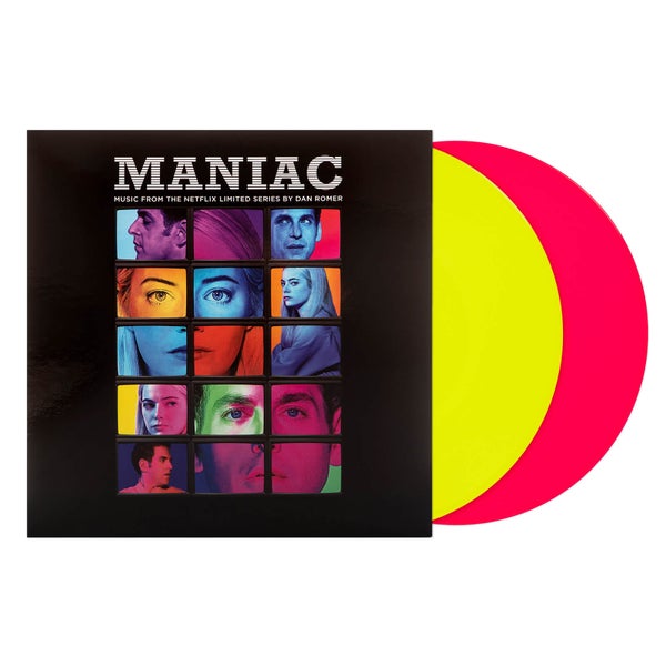 Waxwork - Maniac (Music From The Netflix Limited Series) Vinyl 2LP (Yellow Neon & Pink Neon)