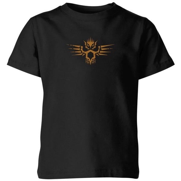 Magic: The Gathering Theros: Beyond Death Owl Emblem Kids' T-Shirt - Black