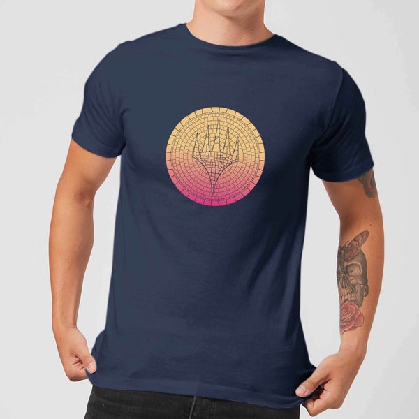 Camiseta Magic: The Gathering Theros: Beyond Death Planeswalker Symbol Gradient para hombre - Azul marino