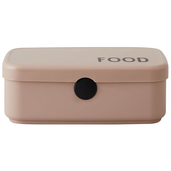 Design Letters Food & Lunch Box - Nude