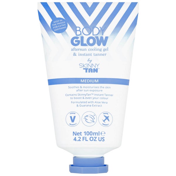 Skinny Tan Body Glow by Skinny Tan Tinted After Sun Gel 100ml