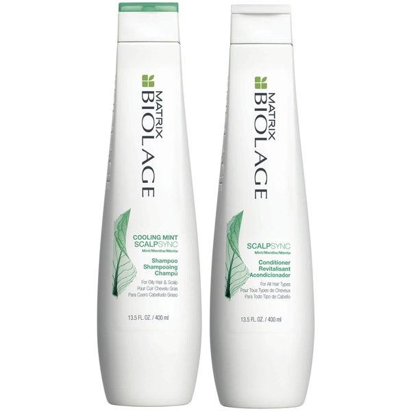 Biolage Scalpsync Cooling Mint Shampoo and Conditioner Duo