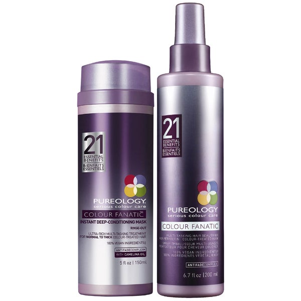 Pureology Colour Fanatic Mask and Treatment Spray Duo