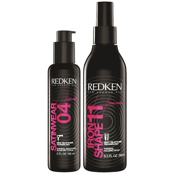 Redken Thermal Blow-Dry Lotion and Holding Spray