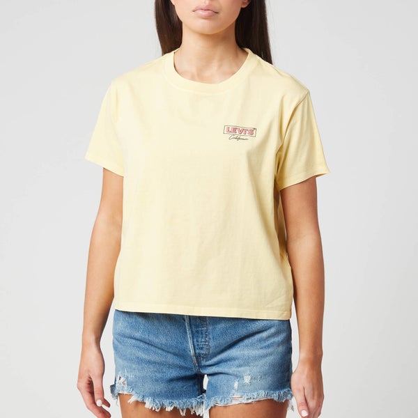 Levi's Women's Graphic Varsity T-Shirt - Yellow