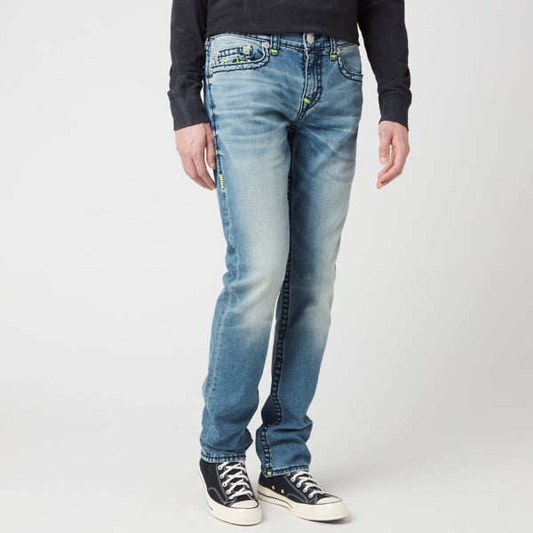 True Religion Men's Rocco No Flap Super T Jeans - Stargazing