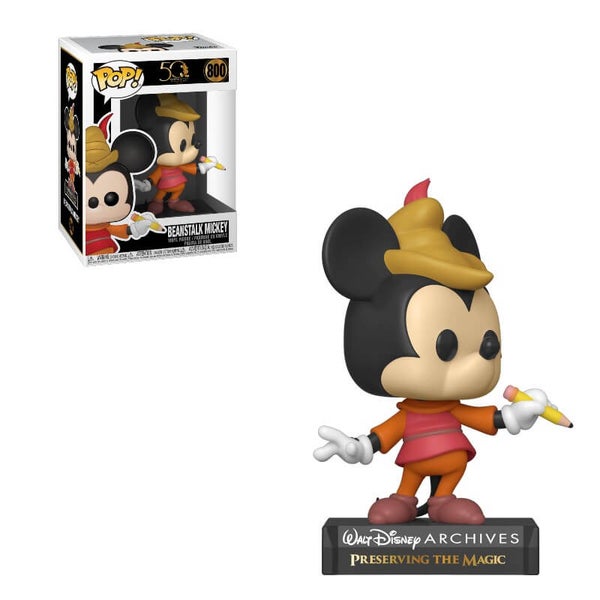 Disney Archives Mickey Mouse et le Haricot magique Pop ! Figurine en Vinyle