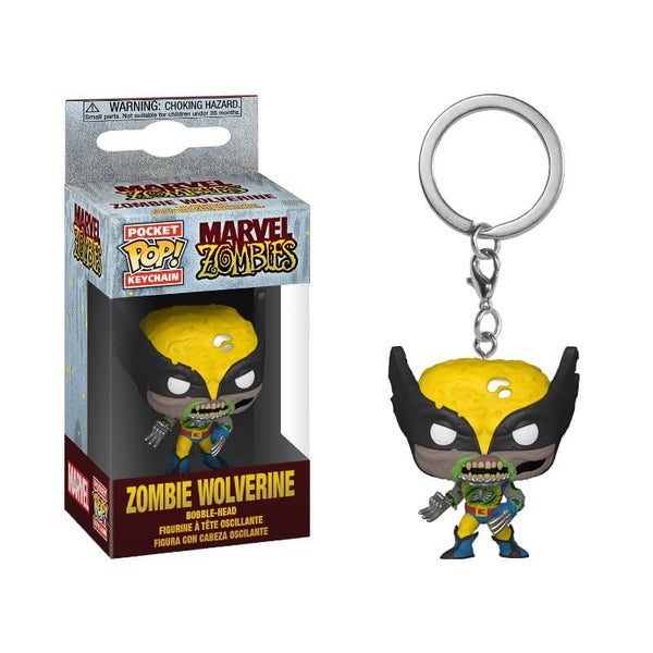 Marvel Zombies Wolverine Pop! Sleutelhanger