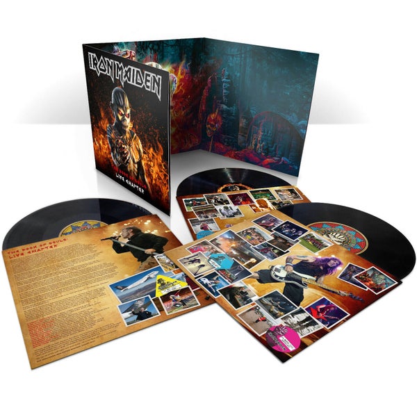 Iron Maiden - The Book Of Souls: Live Chapter Vinyl 3LP