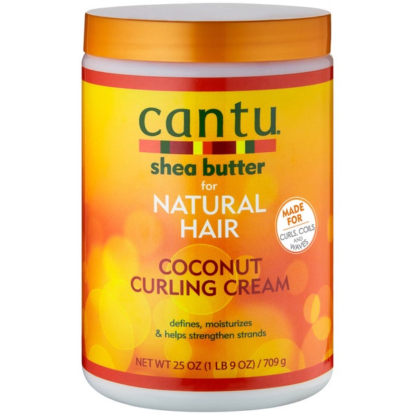 Cantu Shea Butter for Natural Hair Coconut Curling Cream – Salon Size 740ml