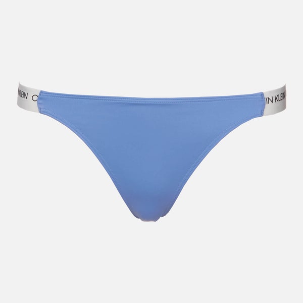 Calvin Klein Women's Cheeky Bikini Bottom - Persian Jewel