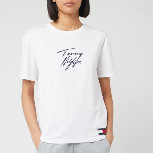 Tommy Hilfiger Women's Sleep Cn T-Shirt - Classic White