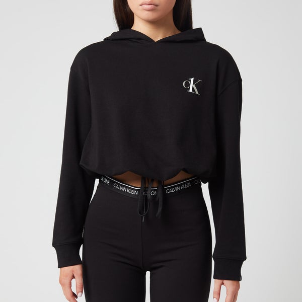 Calvin Klein Women's Long Sleeve Hoody - Black