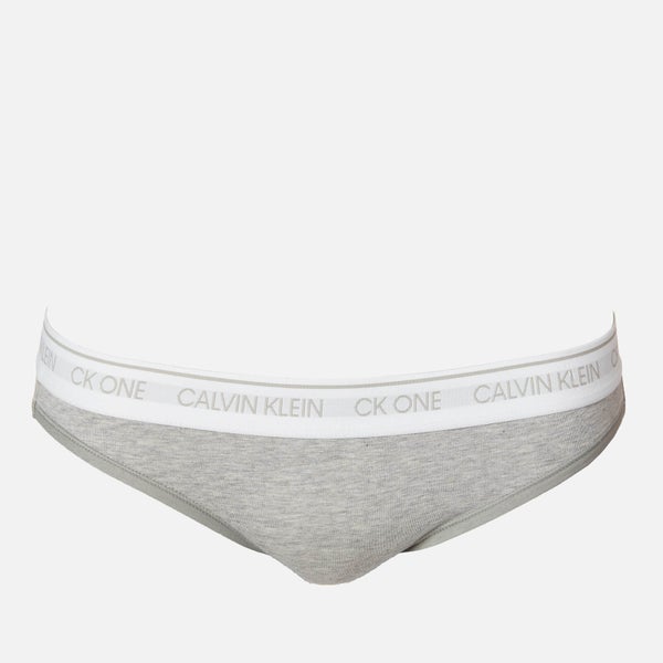 Calvin Klein Women's Bikini Brief - Grey Heather