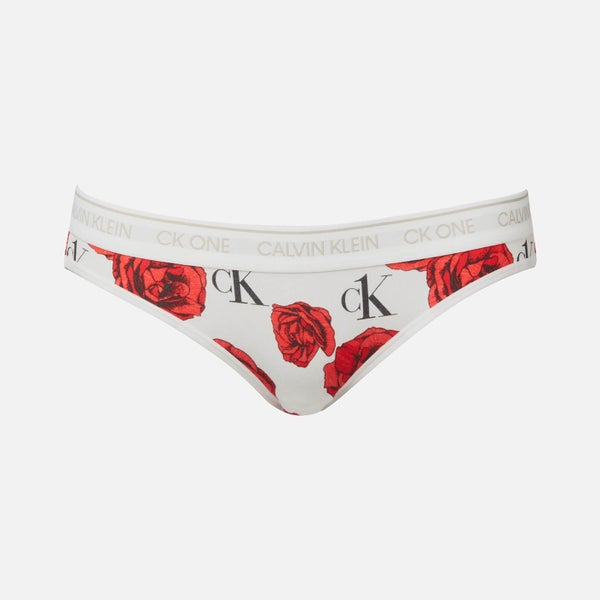 Calvin Klein Women's Bikini Brief - Charming Roses