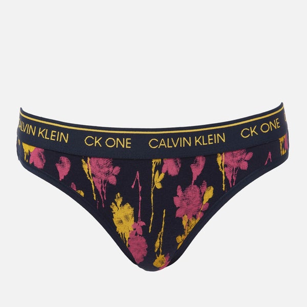 Calvin Klein Women's Bikini Brief - Sweet Rosie Print