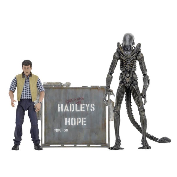 NECA Aliens - 7" Scale Action Figure - Hadley's Hope (2 Pack)