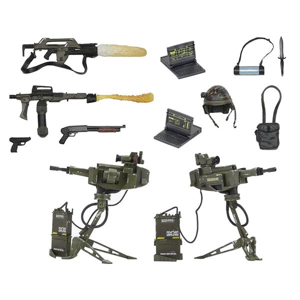 NECA Aliens - Accessory Pack - USCM Arsenal Weapons Pack