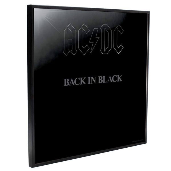 AC/DC - Back In Black Crystal Clear Pictures Wall Art