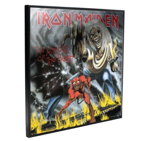 Iron Maiden - Number Of The Beast Kristalheldere Foto's Muurkunst