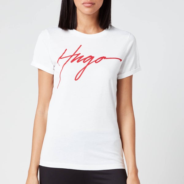 HUGO Women's The Slim T-Shirt - White