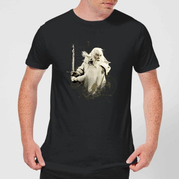 The Lord Of The Rings Gandalf Men's T-Shirt - Black