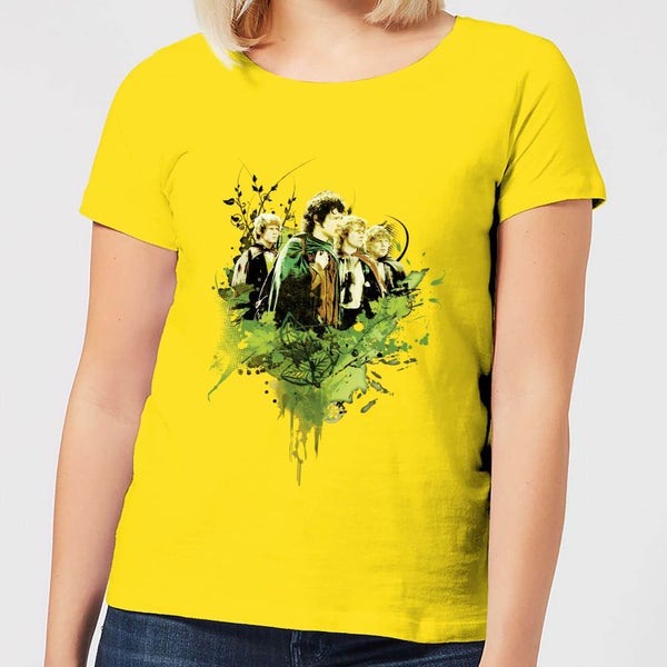 The Lord Of The Rings Hobbits Women's T-Shirt - Yellow