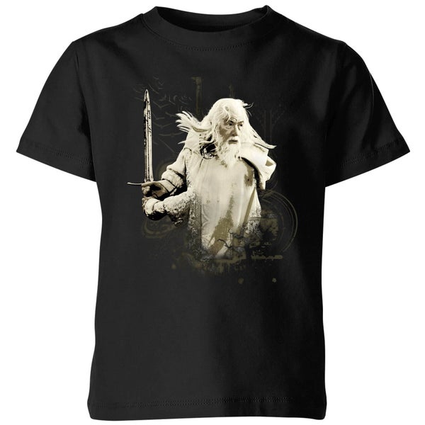The Lord Of The Rings Gandalf Kids' T-Shirt - Black