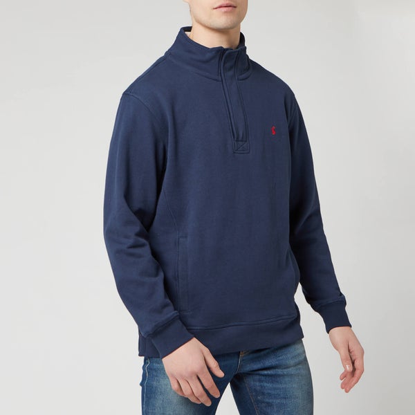 Joules Men's Deckside Half-Zip Sweatshirt - Navy
