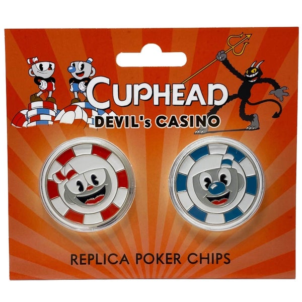 Cuphead Devil's Casino Replica Poker Chip Munten