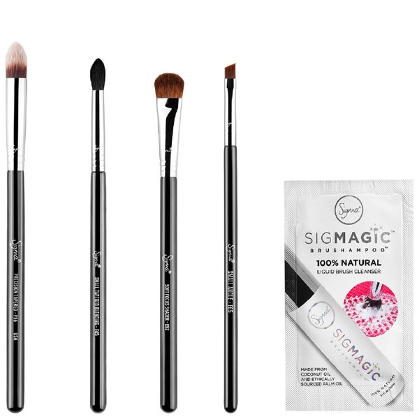 Sigma Instant Eye-Cons Brush Set - Exclusive (Worth £52)