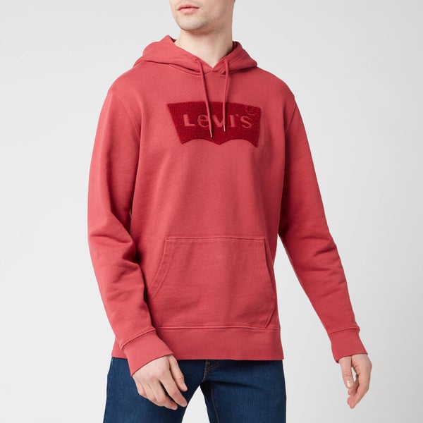 Levi's Men's Graphic Hoodie - Earth Red