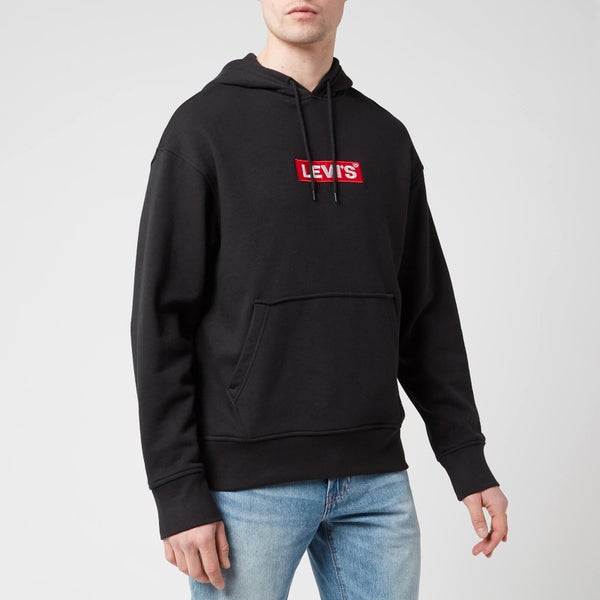 Levi's Men's Relaxed Graphic Hoodie - Mineral Black
