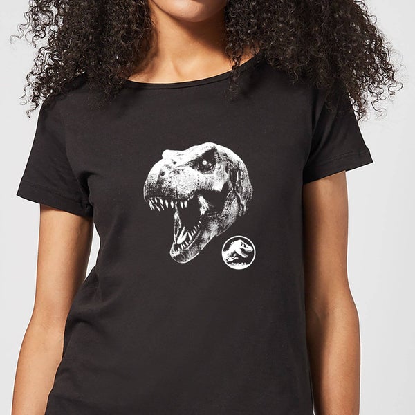 Jurassic Park T Rex Women's T-Shirt - Black