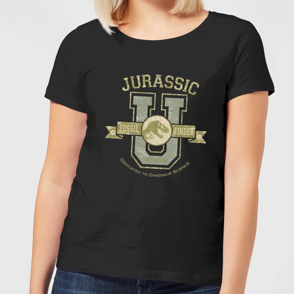 Jurassic Park Fossil Finder Women's T-Shirt - Black - XXL