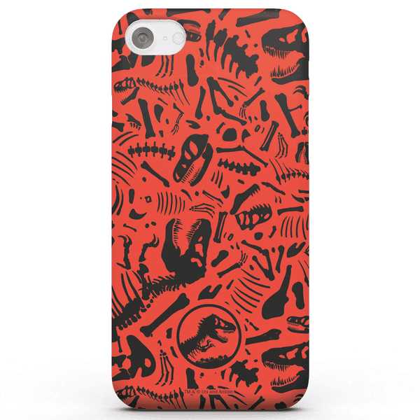 Jurassic Park Red Pattern Phone Case for iPhone and Android