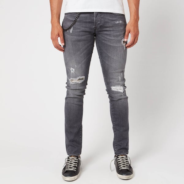 Tramarossa Men's 1980 Ripped Jeans - Denim Comfort Grey