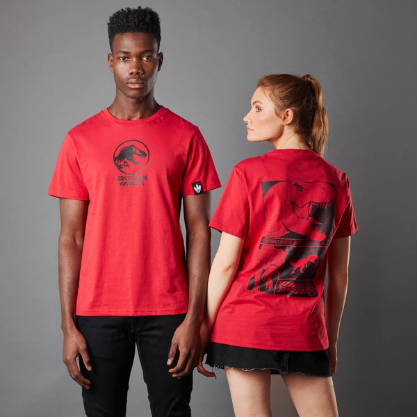 Jurassic Park Primal T-Rex Unisex T-Shirt - Red