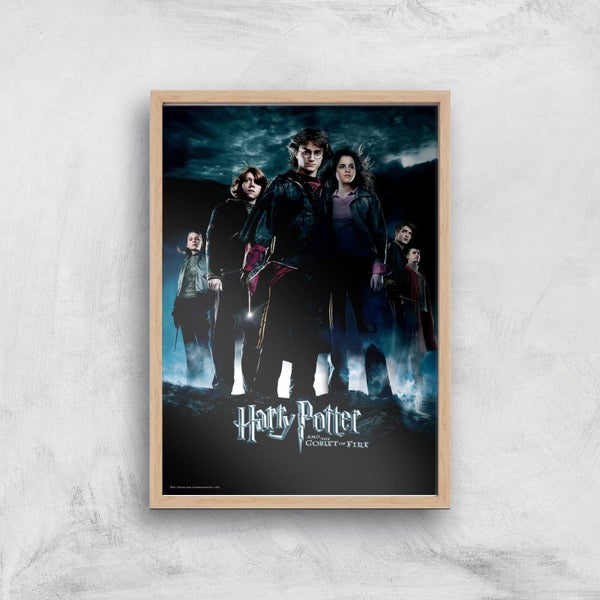 Harry Potter and the Goblet Of Fire Giclee Art Print - A3 - Wooden Frame