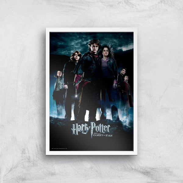 Harry Potter and the Goblet Of Fire Giclee Art Print - A3 - White Frame