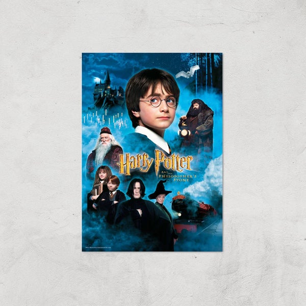 Harry Potter and the Philosopher's Stone Giclee Art Print - A4 - Print Only
