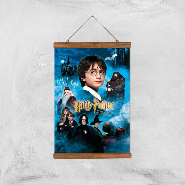 Harry Potter and the Philosopher's Stone Giclee Art Print - A3 - Wooden Hanger