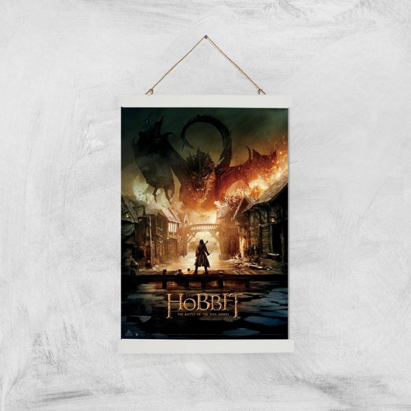 The Hobbit: Battle Of The Five Armies Giclee Art Print - A3 - White Hanger