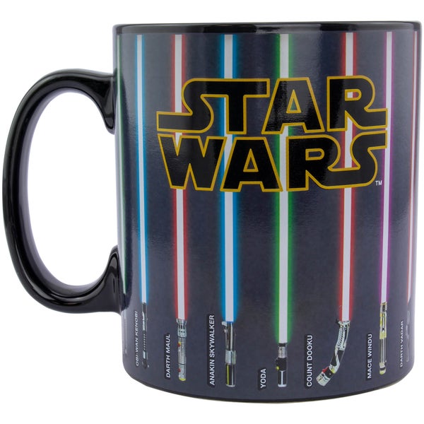 Star Wars Weapons Heat Change XL Mug