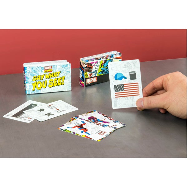 Marvel Say What You See Card Game