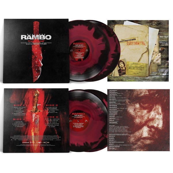 Rambo Last Blood Original Motion Picture Soundtrack - Zavvi Exclusive 2 x fabige LP