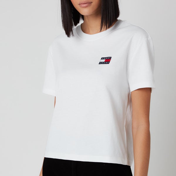 Tommy Jeans Women's Tommy Badge T-Shirt - White