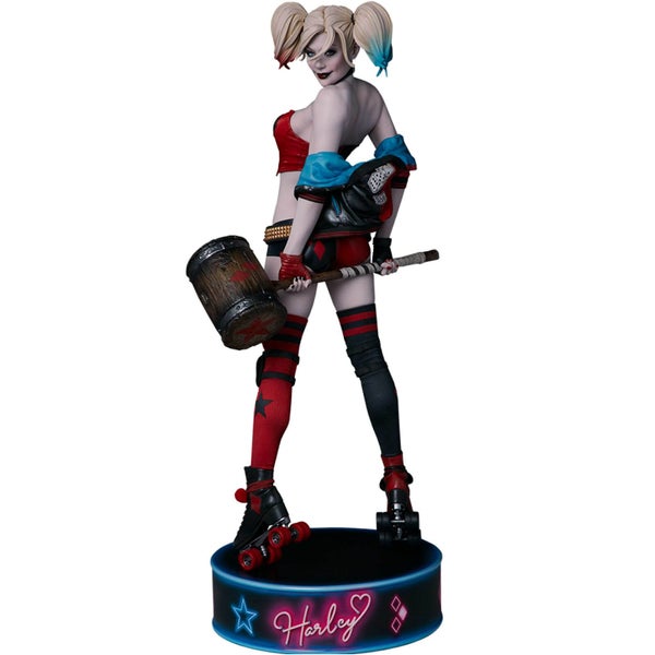 Sideshow Collectibles DC Comics Premium Format Figuur Harley Quinn: Hell on Wheels 51 cm