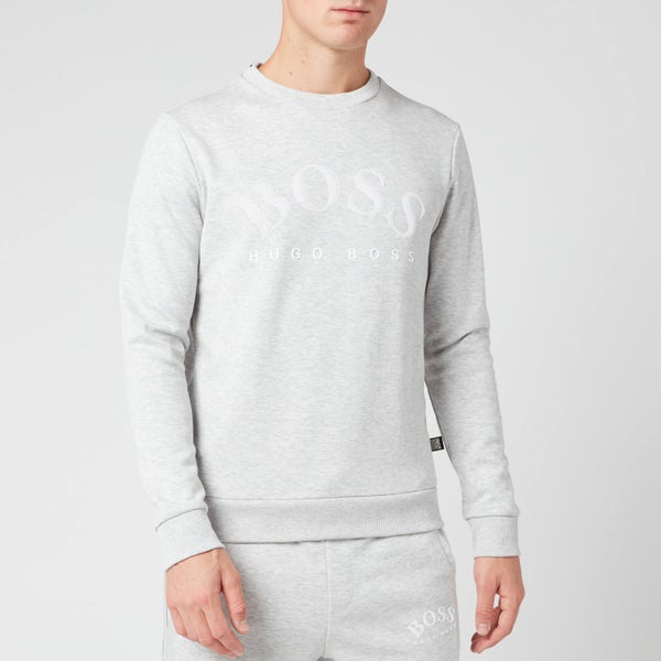 BOSS Men's Salbo Sweatshirt - Light/Pastel Grey