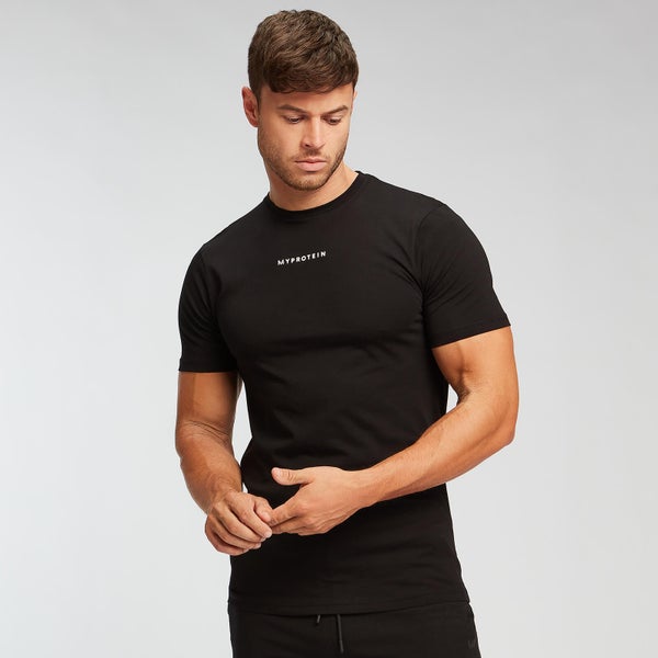 オリジナル コンテンポラリー メンズ Tシャツ - ブラック